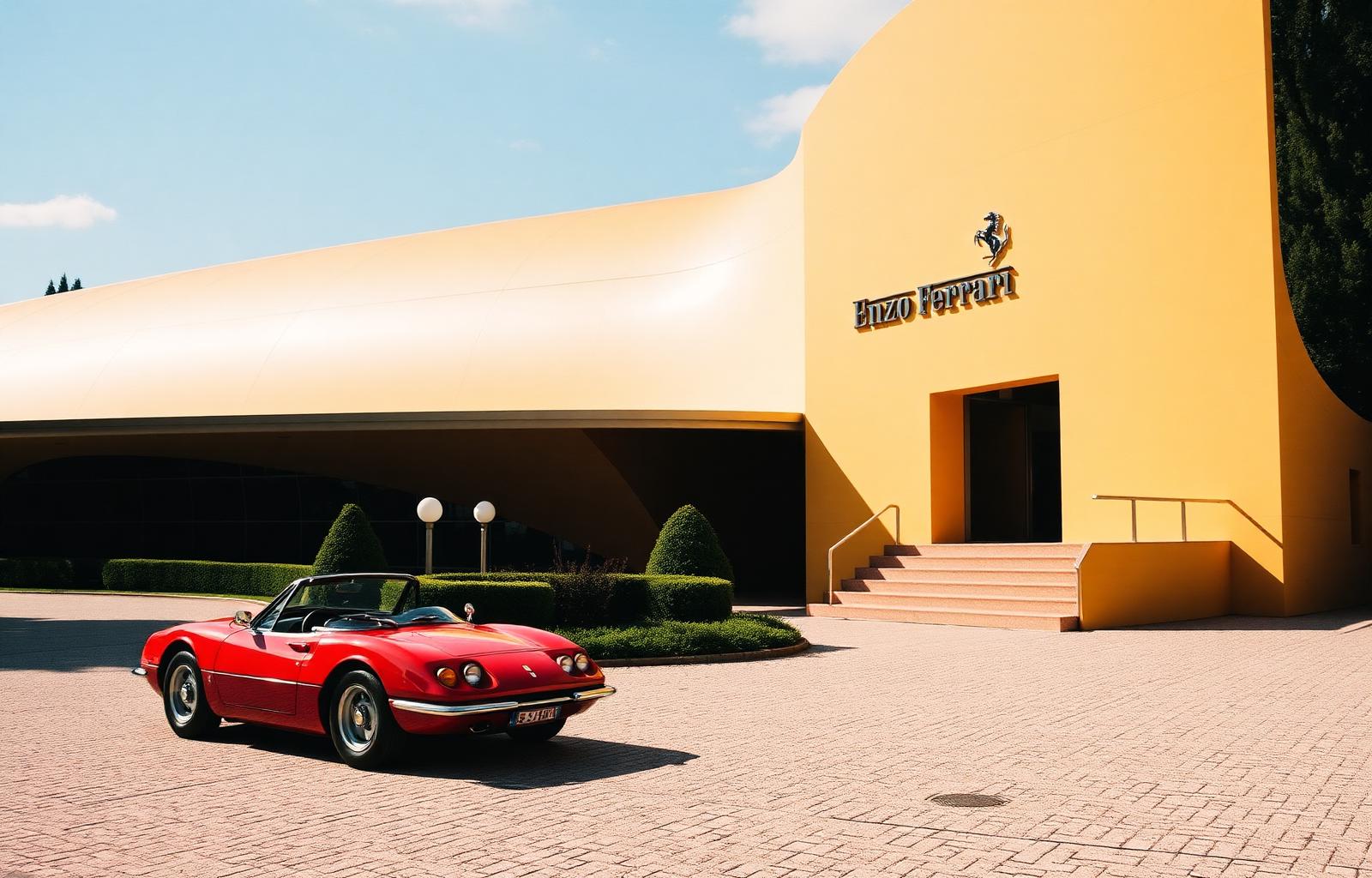 Modena'daki Enzo Ferrari Müzesi: hız ve tutku buluşuyor